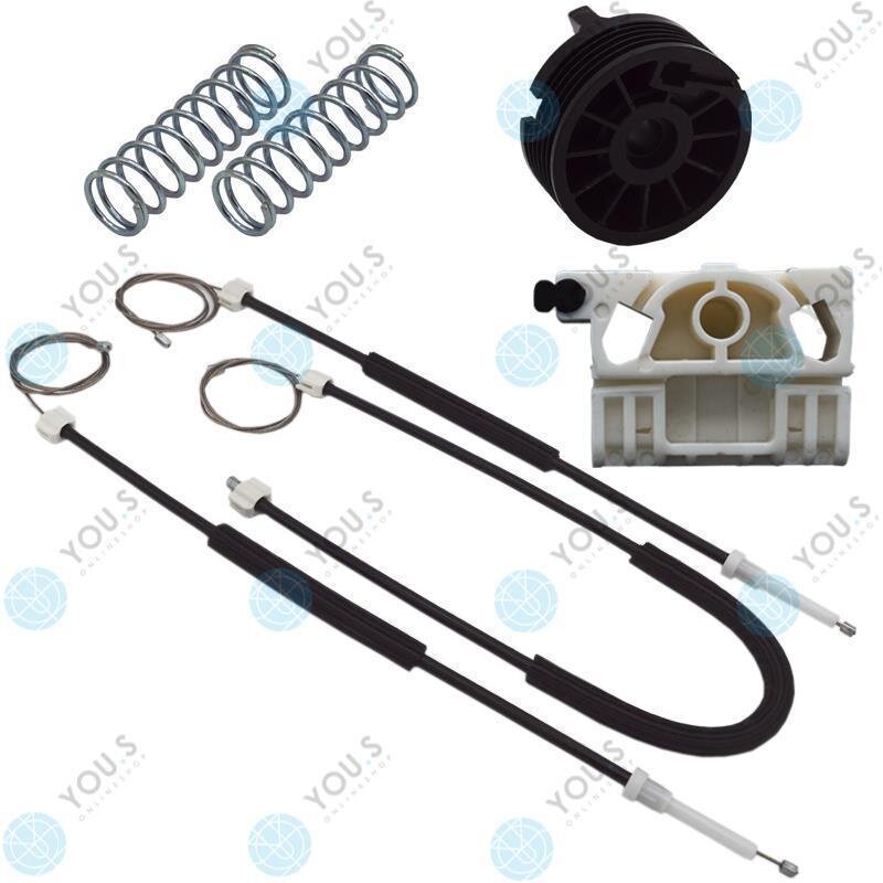 für RENAULT CLIO III 4/5 Türer Fensterheber Reparatursatz Seilzug - Vorne Rechts