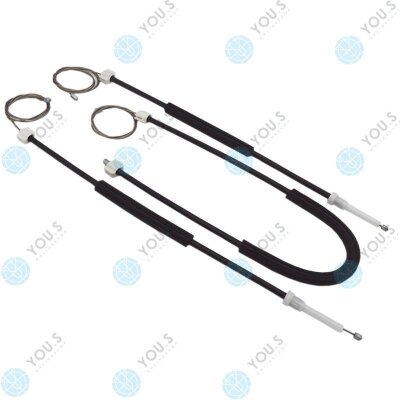 für RENAULT CLIO III 4/5 Türer Fensterheber Reparatursatz Seilzug - Vorne Rechts