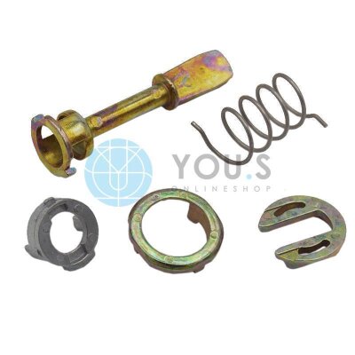 8 Set YOU.S Original Reparatur Türschloss Schließzylinder Vorne Links kompatibel mit SEAT kompatibel mit VW
