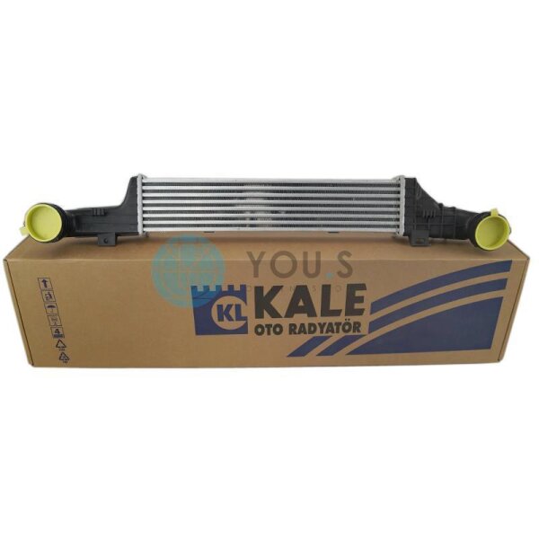 KALE Ladeluftkühler Turbokühler kompatibel mit MERCEDES E-Klasse (W/S210) E 200 / 220 / 270 - A2105001400