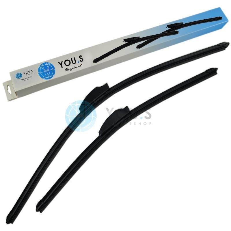 2 YOU.S Original SCHEIBENWISCHER VORNE 650 + 500 mm - 3397007706 - NEU