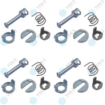 4 Set YOU.S Original Reparatursatz Türschloss Schließzylinder Vorne Links für BMW 3er E46