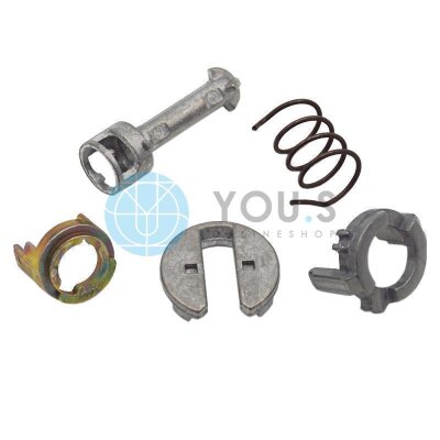 3 Set YOU.S Original Reparatursatz Türschloss Schließzylinder Vorne Links kompatibel mit BMW X5 (E53)