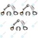 3 Set YOU.S Original Reparatursatz Türschloss Schließzylinder Vorne Links kompatibel mit BMW X5 (E53)