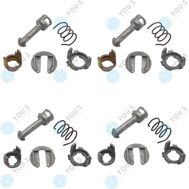 4 Set YOU.S Original Reparatursatz Türschloss Schließzylinder Vorne Links & Rechts kompatibel mit BMW X5 (E53)