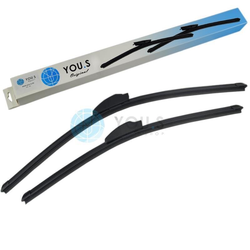 2 YOU.S Original SCHEIBENWISCHER VORNE 580 + 500 mm - 3397118909 - NEU