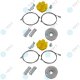 für Opel Omega B Fensterheber Reparatursatz Seilzug - SET - Hinten Links + Rechts