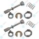 2 Set YOU.S Original Reparatursatz Türschloss Schließzylinder Vorne Links kompatibel mit SEAT kompatibel mit VW