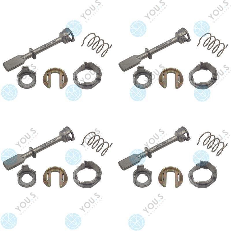 4 Set sYOU.S Original Reparatursatz Türschloss Schließzylinder Vorne Links kompatibel mit SEAT kompatibel mit VW