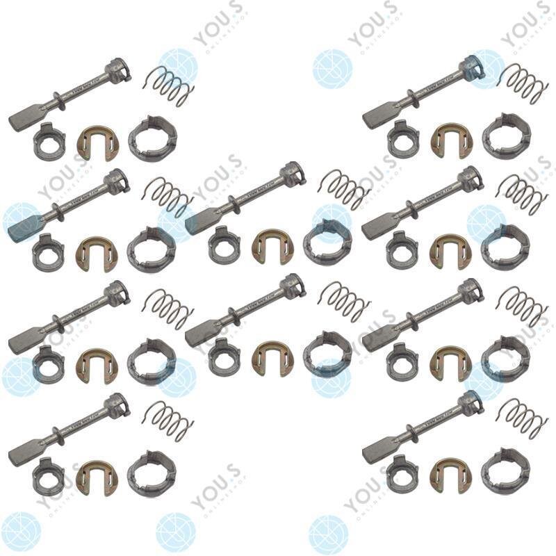 10 Sets YOU.S Original Reparatursatz Türschloss Schließzylinder Vorne Links kompatibel mit SEAT kompatibel mit VW