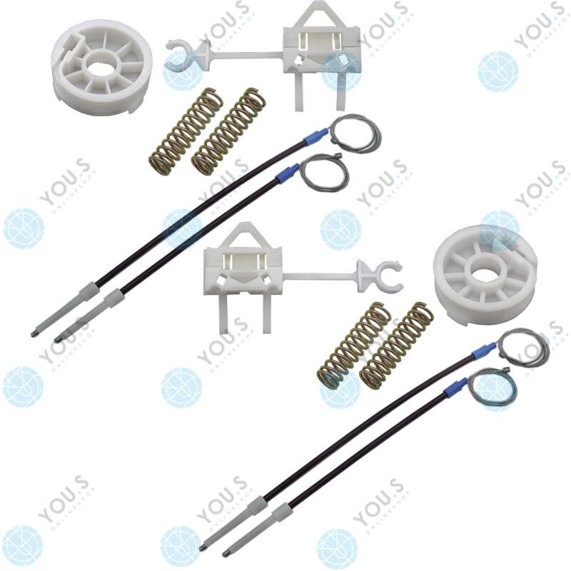 für FIAT PALIO (178) Fensterheber Reparatursatz Seilzug - SET - Vorne Links + Rechts