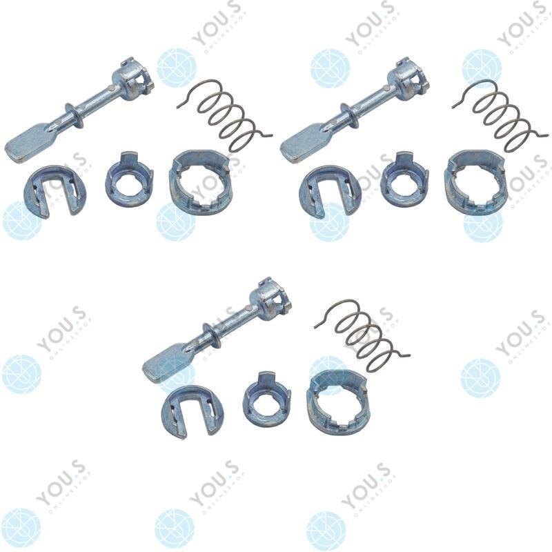 3 Sets YOU.S Original Reparatursatz Türschloss Schließzylinder Vorne Links kompatibel mit VW kompatibel mit POLO (6N_)