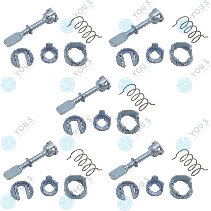 5 Sets YOU.S Original Reparatursatz Türschloss Schließzylinder Vorne Links kompatibel mit VW kompatibel mit POLO (6N_)