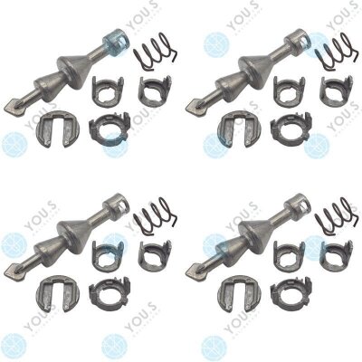 4 Set YOU.S Original Reparatursatz Türschloss Schließzylinder Vorne Links kompatibel mit BMW 3er E90 E91 E92 E93