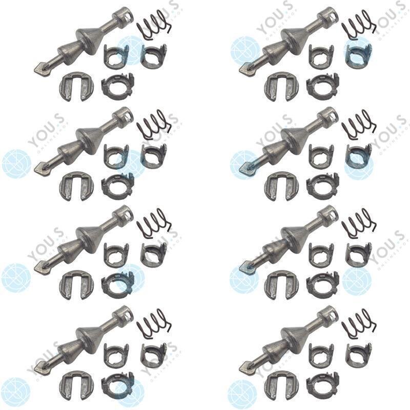 8 Set YOU.S Original Reparatursatz Türschloss Schließzylinder Vorne Links kompatibel mit BMW 3er E90 E91 E92 E93