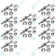 10 Set YOU.S Original Reparatursatz Türschloss Schließzylinder Vorne Links kompatibel mit BMW 3er E90 E91 E92 E93