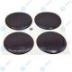 YOU.S Nabenkappen Silikon Aufkleber 64,0 mm - schwarz Carbon Look selbstklebend