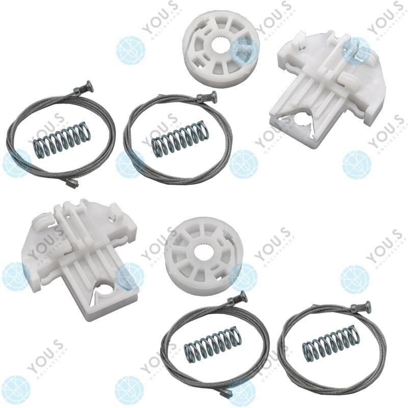 für JAGUAR X-TYPE (CF1) Fensterheber Reparatursatz Seilzug - SET - Hinten Links + Rechts