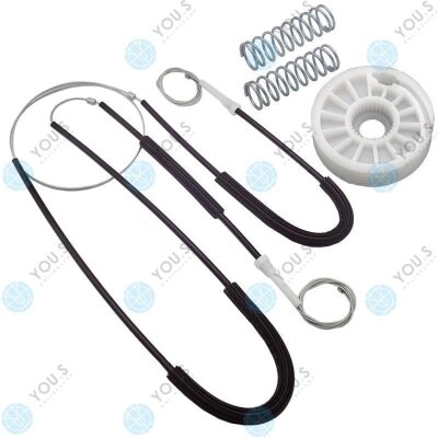 für AUDI Q7 (4L) Fensterheber Reparatursatz Seilzug...