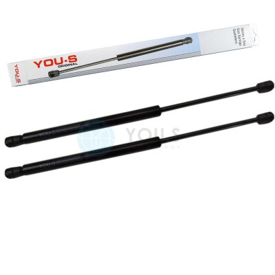 2 x YOU.S Gasfeder kompatibel mit PEUGEOT 206 CC (2D) - Heckklappe