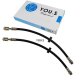 2 x YOU.S Bremsschlauch Vorderachse Links & Rechts kompatibel mit SEAT VW