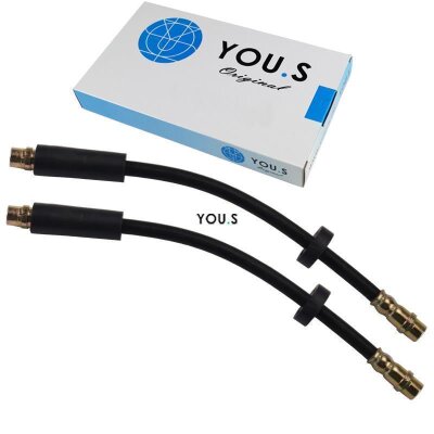 2 x YOU.S Bremsschlauch Vorderachse Links & Rechts...