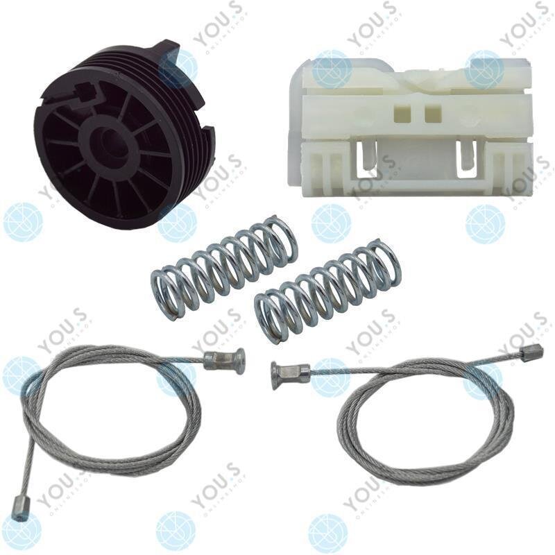 für RENAULT CLIO III (BR0/1, CR0/1) Fensterheber Reparatursatz Seilzug - Hinten Rechts