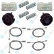 für RENAULT CLIO III (BR0/1, CR0/1) Fensterheber Reparatursatz Seilzug - Hinten Links + Rechts