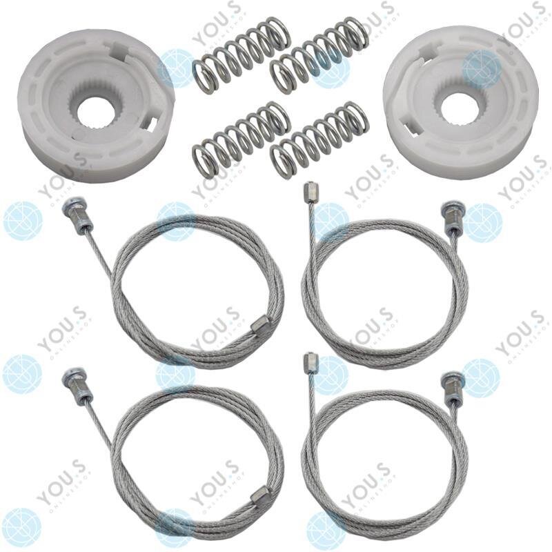 für FORD FOCUS 1998-2004 Fensterheber Reparatursatz Seilzug - SET - Hinten Links + Rechts
