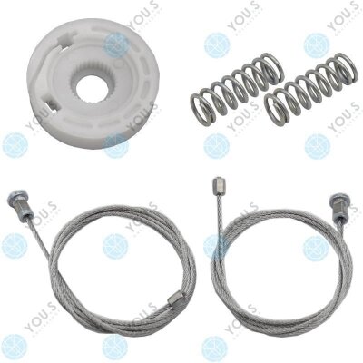 für FORD FOCUS 1998-2004 Fensterheber Reparatursatz Seilzug - SET - Hinten Links + Rechts