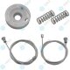 für FORD FOCUS 1998-2004 Fensterheber Reparatursatz Seilzug - SET - Hinten Links + Rechts