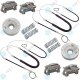 kompatibel mit CHRYSLER 300 C 2004-2012 Fensterheber Reparatursatz Seilzug - SET - Vorne Links + Rechts
