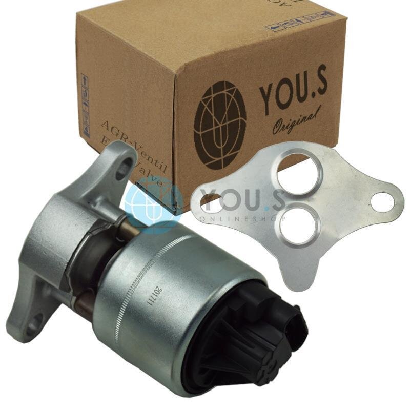 YOU.S Original AGR Ventil Abgasrückführungsventil kompatibel mit OPEL ASTRA CORSA TIGRA VECTRA ZAFIRA