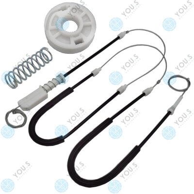 Fensterheber Reparatursatz Seilzug - SET - Vorne Links + Rechts kompatibel mit PORSCHE BOXSTER (987) YOU.S