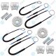 für VW GOLF IV (1J1) 2/3 Türer Fensterheber Reparatursatz Seilzug - SET - Vorne Links + Rechts