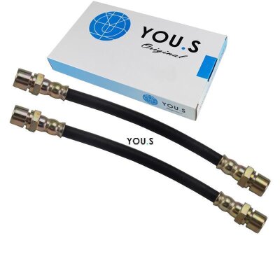 2 x YOU.S Bremsschläuche Hinterachse Links & Rechts für DAEWOO OPEL SAAB