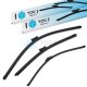YOU.S Original SCHEIBENWISCHER SET VORNE + HINTEN kompatibel mit VW - NEU