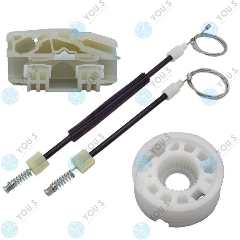 YOU.S Fensterheber Reparatursatz Seilzug - Hinten Links kompatibel mit SEAT LEON (1P1)