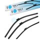YOU.S Original SCHEIBENWISCHER SET VORNE + HINTEN kompatibel mit VW TIGUAN (5N)