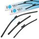 YOU.S Original SCHEIBENWISCHER SET VORNE + HINTEN kompatibel mit SEAT - NEU