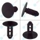 50x YOU.S Original Universal Innenverkleidung Befestigungs Clips für Fiat Ducato in Schwarz