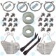für SMART FORTWO CITY-COUPE CABRIO (450) Fensterheber Reparatursatz Seilzug - SET Vorne Links + Rechts