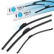 YOU.S SCHEIBENWISCHER SET VORNE + HINTEN kompatibel mit VW MULTIVAN T5 / TRANSPORTER T5