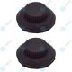 2 x Motorabdeckung Clip Knopf kompatibel mit Citroen Peugeot Fiat 0137.11 YOU.S Original