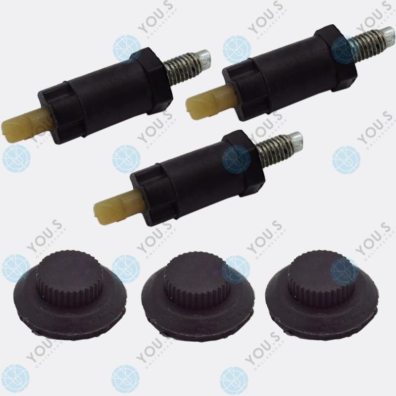 3 Set Motorabdeckung Clip Halter kompatibel mit Citroen Peugeot Fiat 0137.11  YOU.S Original