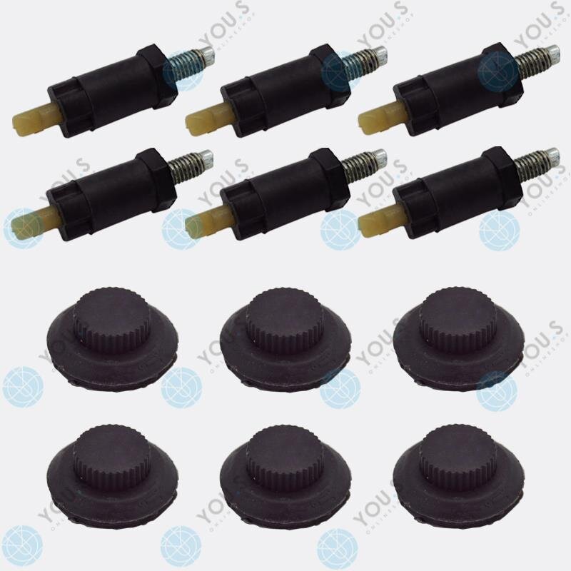 10 Set Motorabdeckung Clip Halter kompatibel mit Citroen Peugeot Fiat 0137.11  YOU.S Original