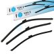 YOU.S SCHEIBENWISCHER SET VORNE + HINTEN kompatibel mit VOLVO V90 II / XC90 II