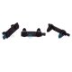 3 x YOU.S Original Stoßstangen Befestigungs Clips kompatibel mit VW CRAFTER (2E_) (2F_)