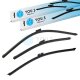 YOU.S SCHEIBENWISCHER SET VORNE + HINTEN kompatibel mit BMW 5 Touring (G31)