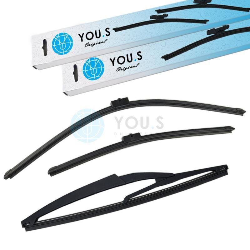 YOU.S SCHEIBENWISCHER SET VORNE + HINTEN für CITROËN C5 I Break C5 II Break (_E)